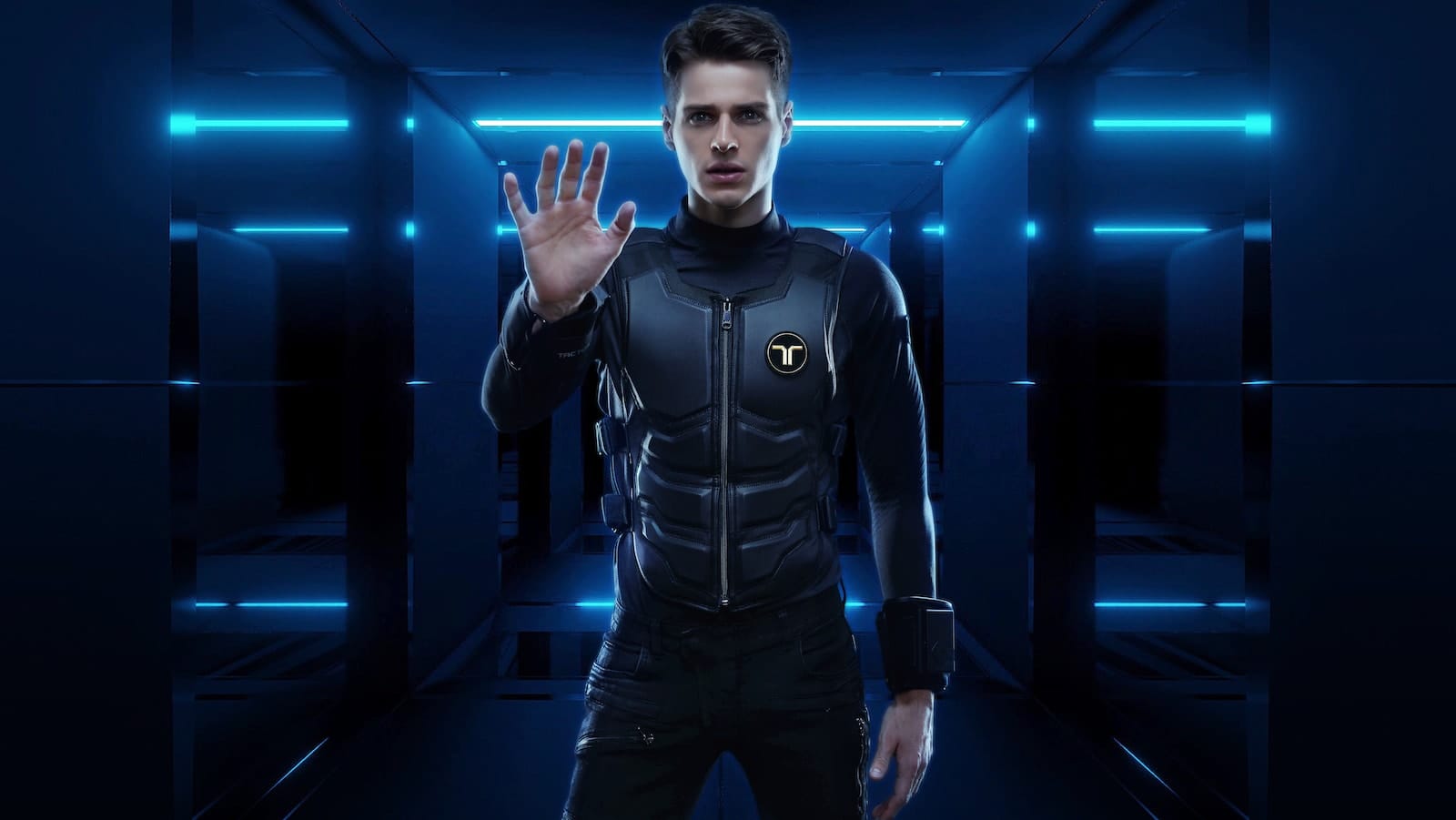 bHaptics TactSuit X40 full-body haptic suit has 40 feedback points