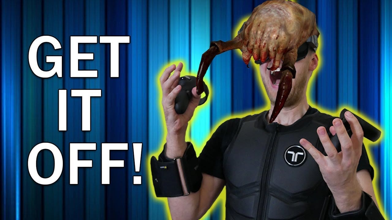 I Felt a HEADCRAB on my FACE! | Half Life Alyx (Oculus Quest with Link)