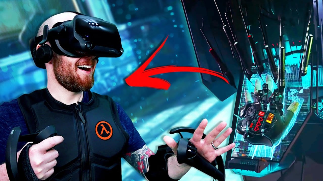 Half-Life: Alyx With A Haptic Suit FEELS Awesome