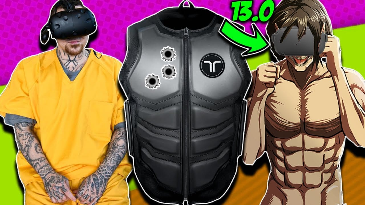 VR Haptic Suit, Oculus Quest Update 13, VR Blowing Up, VR In Prison & More