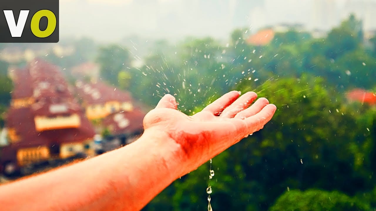 I felt the rain hit my body in VR with this haptic suit